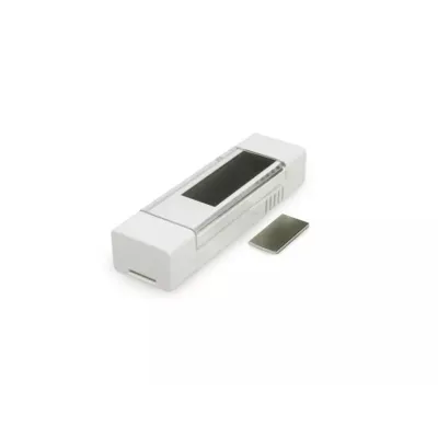 PEHA Fensterkontakt D 450 FU FK | Funk batterielos Easyclick | solarbetrieben | Aufputzmontage | IP40 | weiß RAL9003