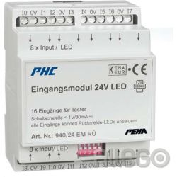 Peha Eingangsmodul 24VDC 16Rückmeld. D 940/24 EM RÜ