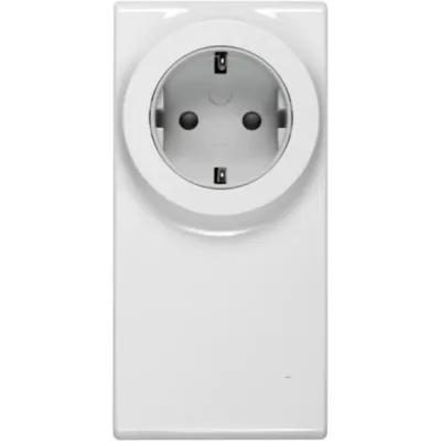 PEHA Funk Zwischenstecker | D 4511 FU-EBIM ST | 1-Kanal Schaltaktor | EnOcean | Energiemessung | 2500W | IP20