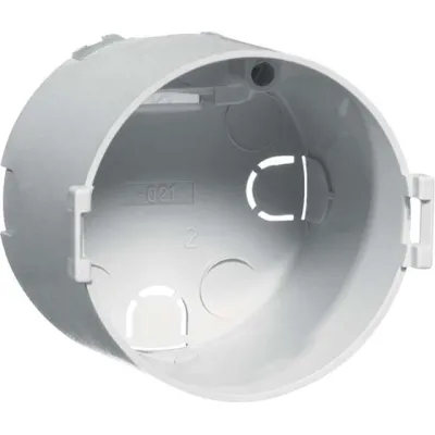 Peha Isolierdose 1-fach D 701 DO | Hohlwanddose | rund | schwer entflammbar VDE 0606 | Kunststoff | grau | 36 mm