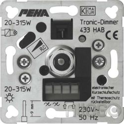Peha Phasenabschnittdimmer 20-315W D 433 HAB o.A.