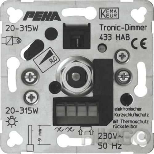 Bild: Peha Phasenabschnittdimmer 20-315W D 433 HAB o.A.