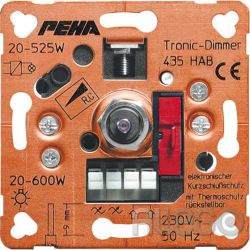 Peha Phasenabschnittdimmer 500W D 435 HAB o.A.