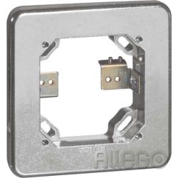 Peha Rahmen 1-fach alu für UP-Geräte D 371.69 AGU WU/DSS
