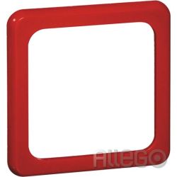 Peha Rahmen 1-fach rt waage/senkrecht D 80.671 ROT