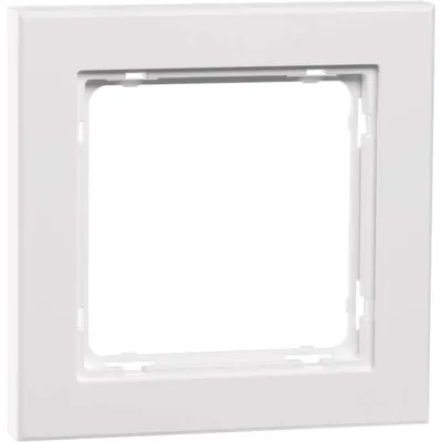 PEHA Kombi-Rahmen 1-fach D20.671.022 T | Unterputzrahmen Nova | 83x83 mm | Kunststoff | reinweiß