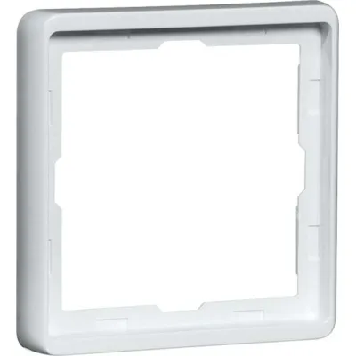 PEHA Kombi-Rahmen 1-fach 95.571.02 | Unterputz | waagerecht & senkrecht | 81x81mm | Kunststoff | glänzend | reinweiß