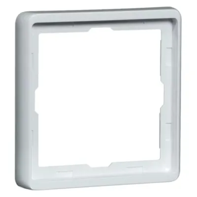 PEHA Kombi-Rahmen 1-fach 95.571.02 | Unterputz | waagerecht & senkrecht | 81x81mm | Kunststoff | glänzend | reinweiß