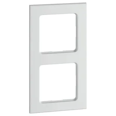 Peha Kombi-Rahmen 2-fach D 20.572.64 T | Unterputz-Rahmen | Polycarbonat | waagerecht/vertikal | matt | anthrazit