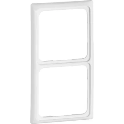 PEHA Kombi-Rahmen 2-fach STANDARD Inline 80.572.02 | Aufputz/Unterputz | 81x152 mm | Duroplast | glänzend | reinweiß