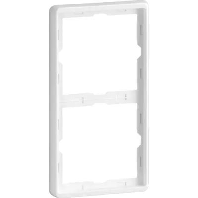 PEHA Kombi-Rahmen 2-fach 95.572.02 | Unterputz | waagerecht & senkrecht | 81x152mm | Kunststoff | reinweiß