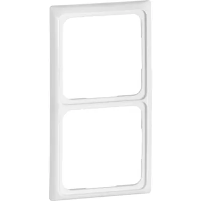 Peha Rahmen 2-fach STANDARD-Inline 80.572.03 | Kombi-Rahmen UP-Montage | Kunststoff Duroplast | cremeweiß RAL1013