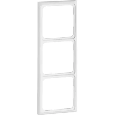 PEHA Kombi-Rahmen Standard 3-fach 80.573.02 | Unterputz | Kunststoff | 81x223mm | horizontal & vertikal | reinweiß