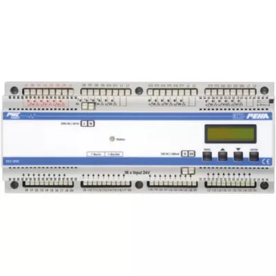 PEHA Jalousieaktor Rollladenmodul D 952 JRM | PHC REG | 12-fach 230V | 36 Eingänge | DIN-Schiene | IP20