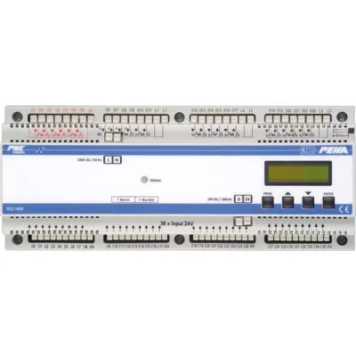 PEHA Jalousieaktor Rollladenmodul D 952 JRM | PHC REG | 12-fach 230V | 36 Eingänge | DIN-Schiene | IP20