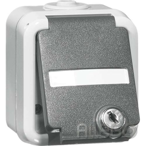 Bild: Peha SCHUKO-Steckdose 1-fach gr 16A 250V 2- D 6620 WAB NA VS