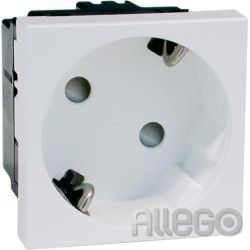 PEHA SCHUKO-Steckdose 1-fach ws 16A 250V D 6211.02 EMS SI WI