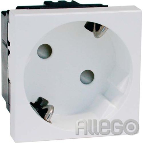 Bild: PEHA SCHUKO-Steckdose 1-fach ws 16A 250V D 6211.02 EMS SI WI