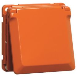 PEHA SCHUKO-Steckdose orange 16A 250V Abdeckung D 6711.33 K