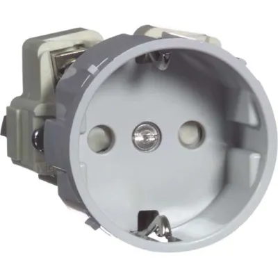 Peha SCHUKO-Steckdosen-Einsatz 16A 250V 2-pol.U D 6621 ES SI