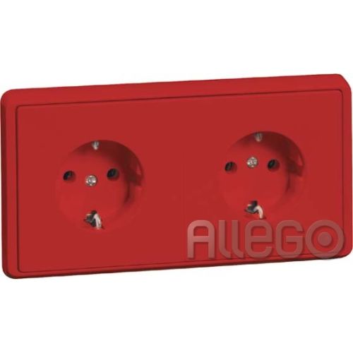 Bild: PEHA Steckdose 2f.rrt D 95.6512/3.36