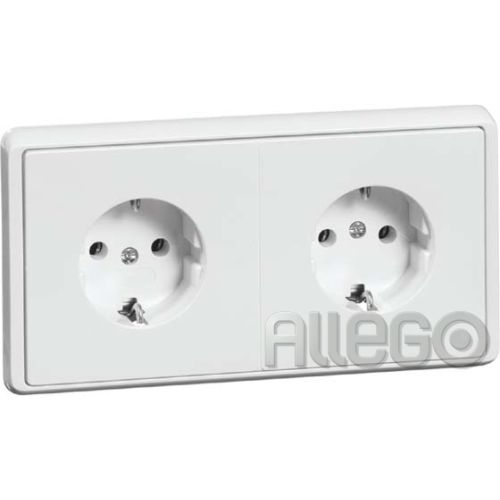 Bild: PEHA Steckdose 2f.rws D 95.6512/3.02