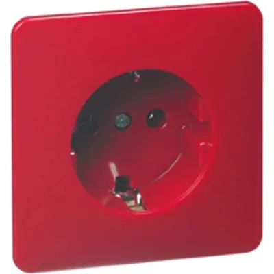 Peha Steckdose D 80.6611 ROT