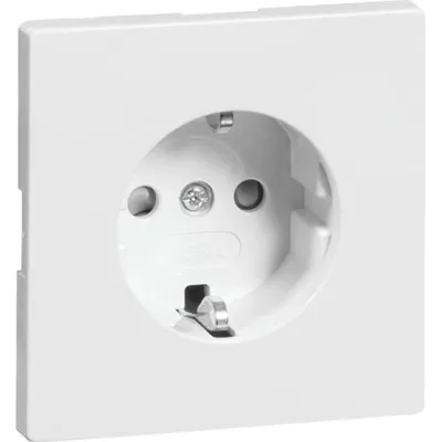 PEHA SCHUKO-Steckdose 95.6511.02 SI | Unterputz 2-polig 16A 250V | Steckklemmen | erhöhter Berührungsschutz | reinweiß