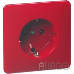 Peha Steckdose Schuko D 80.6511 ROT