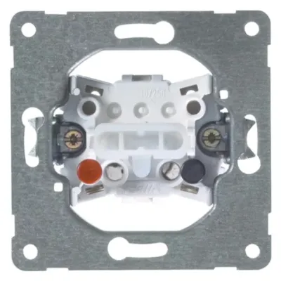 PEHA Taster Unterputz 00193111 | Wipptaster 1-polig Schließer | 10A 250V | IP20 | Duroplast | Halogenfrei
