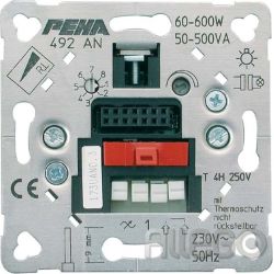 Peha UP-Dimm-und Schalt-Einsatz Triac Einsatz D 492 AN O.A.