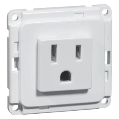 PEHA US NEMA-Steckdose D 6770/15.19 US | 125 V | 15 A | Einbau | Schraubklemmen | Thermoplast | IP20 | schwarz