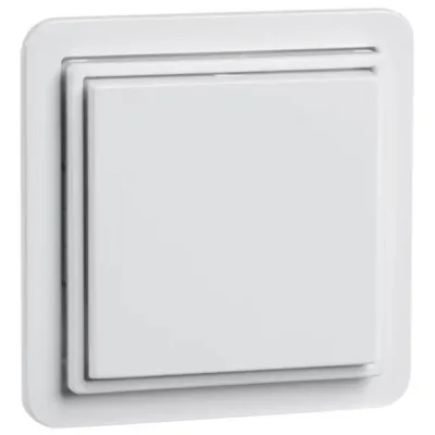 PEHA Wandsender D 80.450.02 FU-BLS N | Funk 2-Kanal | Easyclick | Aufputz | Thermoplast | reinweiß | RAL 9010