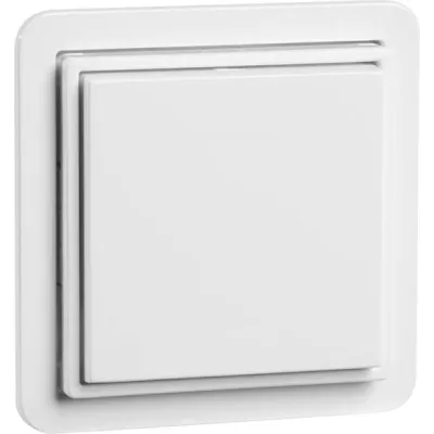 PEHA Wandsender D 80.450.02 FU-BLS N | Funk 2-Kanal | Easyclick | Aufputz | Thermoplast | reinweiß | RAL 9010