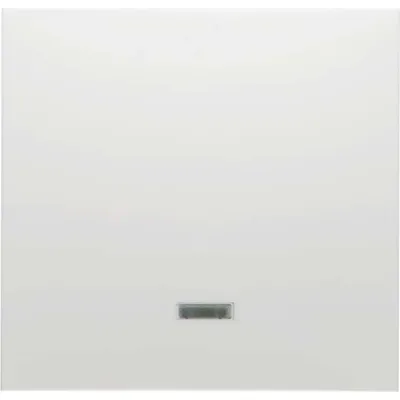 PEHA Wippe Badora 11 D 11.540.02 GLK | Kontrollwippe Schalter/Taster | Linse | Unterputz | Reinweiß glänzend