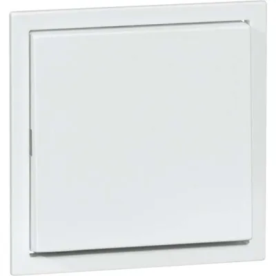 PEHA Wippe NOVA D 20.540.022 | Schalterabdeckung für 500er Serie | Kunststoff glänzend | reinweiß RAL 9010