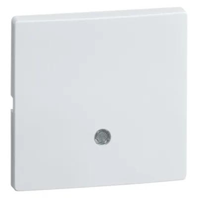 PEHA Wippe Dialog 95.540.02 GLK | Kontrollwippe 500er Schalter | Linse | Klemmbefestigung | Thermoplast | IP20