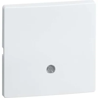 PEHA Wippe Dialog 95.540.02 GLK | Kontrollwippe 500er Schalter | Linse | Klemmbefestigung | Thermoplast | IP20