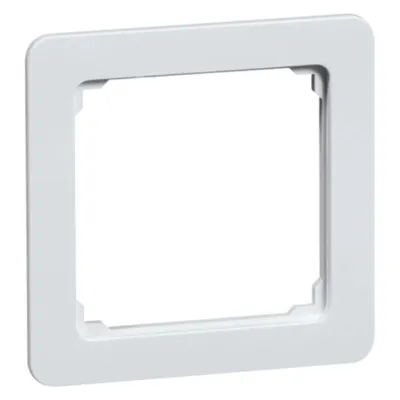 PEHA Zentralplatte 00219711 | Normdurchbruch 50x50mm | eckig | für Anschlussdosen | reinweiß RAL 9010