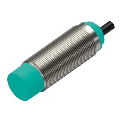 Pepperl+Fuchs Induktiver Näherungsschalter NBN8-18GM50-E0 | M18 | NO NPN | 8mm | DC | Kabel | Metall | IP65-IP68