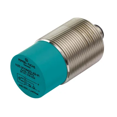 Pepperl+Fuchs Induktiver Näherungsschalter NCN25-30GM50-Z4-V1 | M30 | 25 mm Schaltabstand | M12 Stecker | IP67