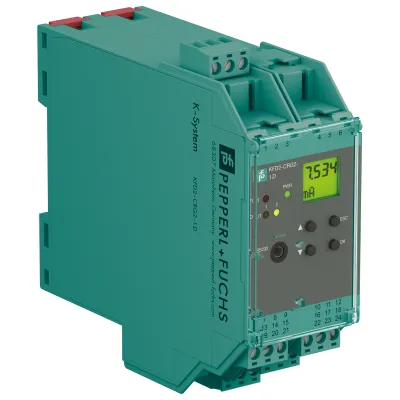 Pepperl+Fuchs Transmitterspeisegerät KFD2-CRG2-1.D | 1-kanalig | SIL 2 | 0/4–20 mA | 24 V DC | HART | Relais