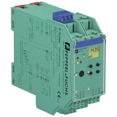 Pepperl+Fuchs Transmitterspeisegerät KFD2-CRG2-Ex1.D | 1-Kanal | 24V DC | 0/4–20mA | SIL 2 | Schraubanschluss