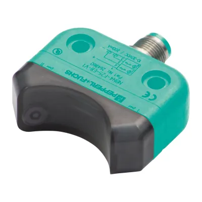 Pepperl+Fuchs Induktiver Sensor NBN4-F25-E8-V1 | PNP Näherungsschalter | 4mm | bündig | M12 Stecker | IP67