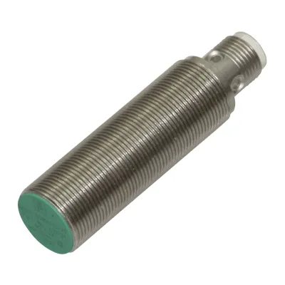 Pepperl+Fuchs Induktiver Näherungsschalter NEB12-18GM50-E2-V1 | M18x1 | PNP NO | 12mm | Metall | M12 | IP67