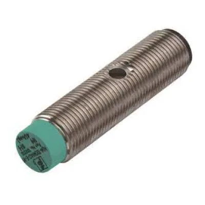 Pepperl+Fuchs Induktiver Sensor NJ4-12GM40-E2-V1 | M12 Gewinde | PNP | 4mm | DC 10-60V | IP67 | Edelstahl