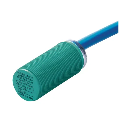 Pepperl+Fuchs Induktiver Sensor NJ8-18GK-N | Näherungsschalter DC | NAMUR | M18 | 8mm | Kabel | Kunststoff