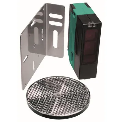 Pepperl+Fuchs Reflexionslichtschranke RLK29-55/25/116-SET | 0–12m | Relaisausgang | 24–230V AC/DC | IP67 | Rotlicht