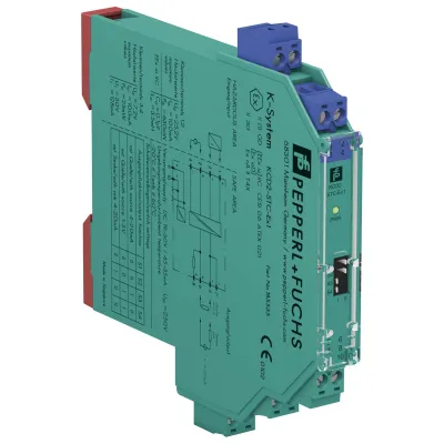 PEPPERL+FUCHS Schaltverstärker KCD2-STC-Ex1 | 1-Kanal | Trennbarriere | 19–30V DC | SIL 2 | HART | Schraubanschluss