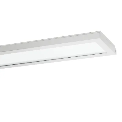 Performance in Light LED-Anbauleuchte SL629 | 26W 3220lm 4000K | UGR19 | BAP-geeignet | weiß | 1244x273mm